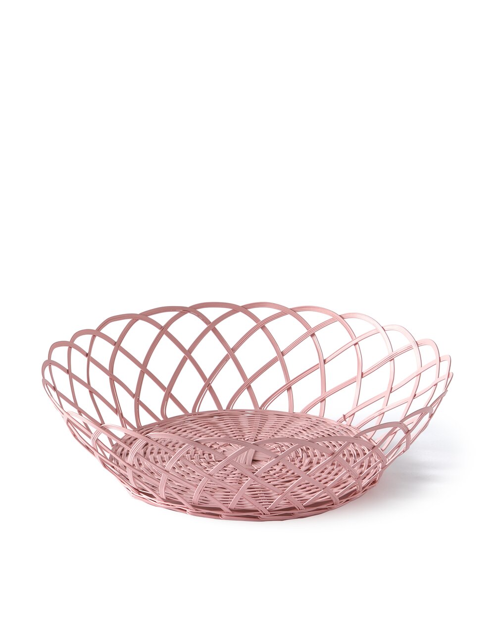 Bakkie Lace kurv, Light Pink - stor